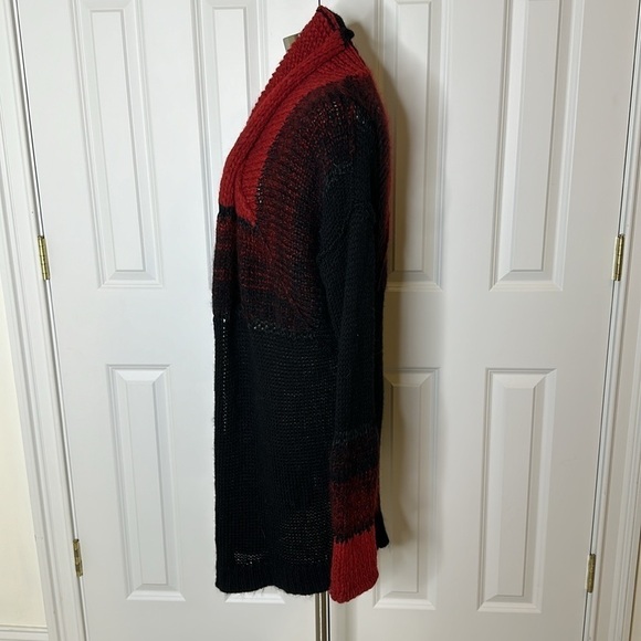Isabel Benenato Alpaca Mohair Blend Open Cardigan Sz 42 - Picture 3 of 10
